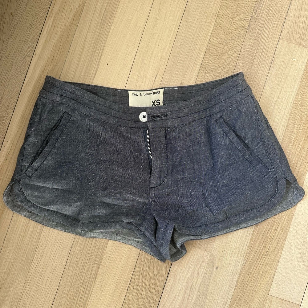 Rag and Bone chambray shorts size xs